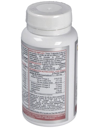 Airbiotic Krillbiotic Ab 590 Mg Ecoharvesting 60 Cápsulas