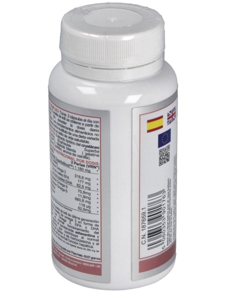Airbiotic Krillbiotic Ab 590 Mg Ecoharvesting 60 Cápsulas
