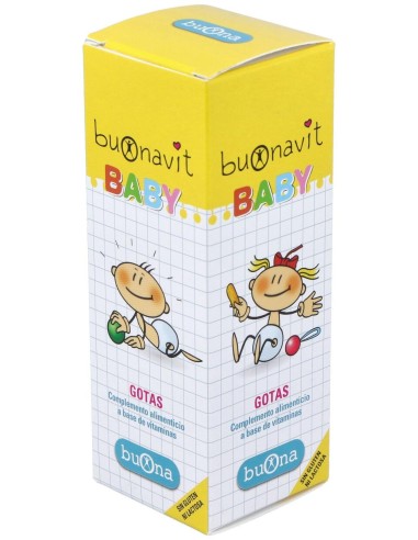 Buonavit Baby Polivitaminico Gotas 20Ml.
