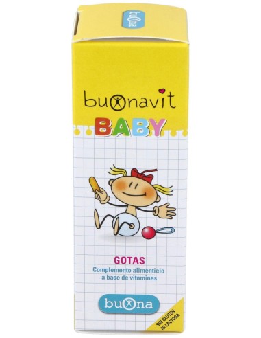 Buonavit Baby Polivitaminico Gotas 20Ml.