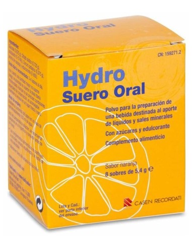 Hydro Suero Oral (8 Sobres 5.4 G )