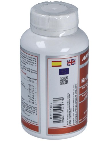 Airbiotic Krillbiotic Ab 590 Mg Ecoharvesting 90 Cápsulas