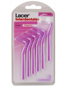 Lacer Interdental Cepillo Ultrafino Angular, 6 Uds