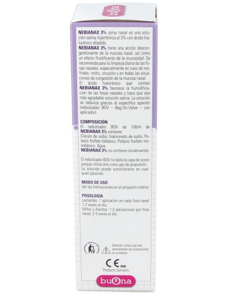 Buona Nebianax 3% Spray Nasal 100Ml