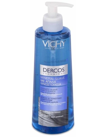 Vichy Dercos Technique Champú Mineral Suave Fortificante 400Ml