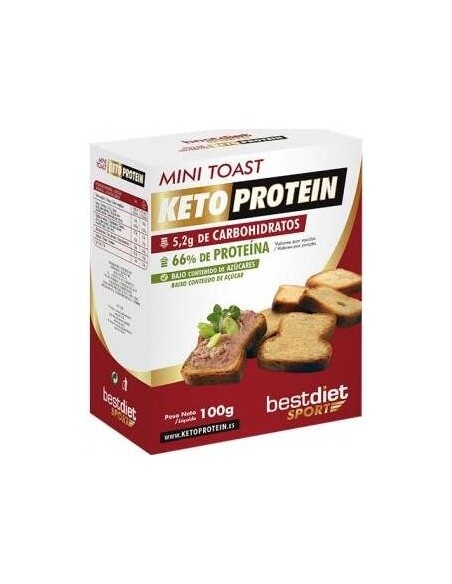 Bestdiet Mini Tostadas Ketoprotein 100G