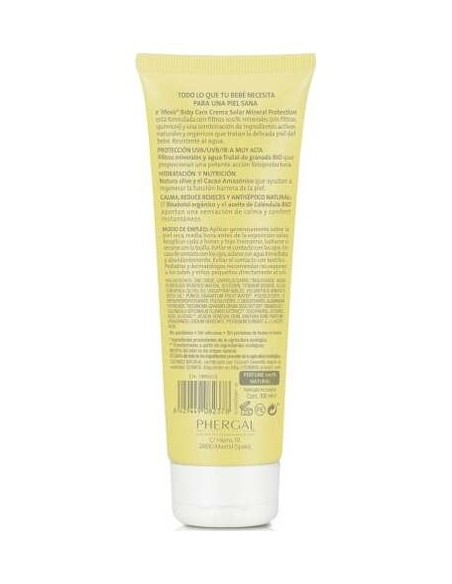 Elifexir Eco Baby Care Crema Protec Spf50+ 100Ml.