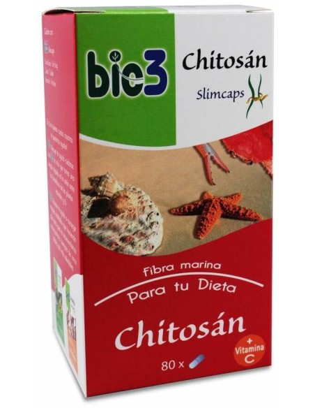 Bie 3 Chitosan Slimcaps 500 Mg 80 Caps