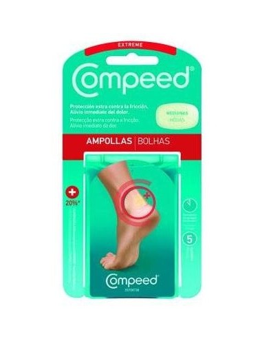 Compeed Ampollas Hidrocoloide Extreme, 5 Uds