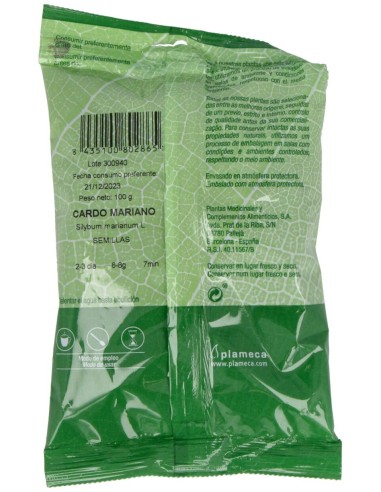 Cardo Mariano Semillas Bolsa 100Gr.