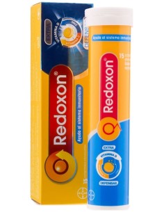 Redoxón Doble Acción Sabor Naranja, 15 Comprimidos