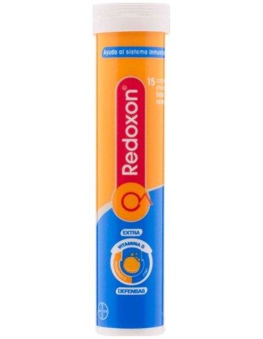 Redoxón Doble Acción Sabor Naranja, 15 Comprimidos