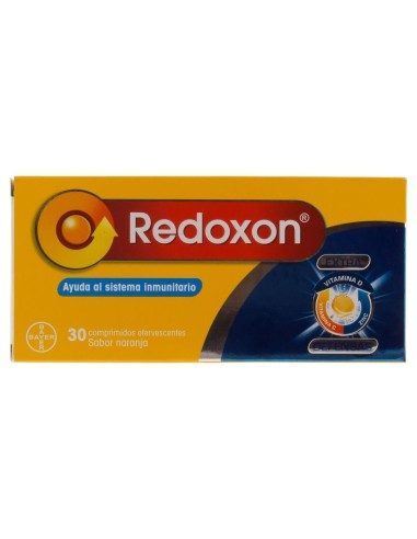 Redoxón Doble Acción Sabor Naranja, 30 Comprimidos