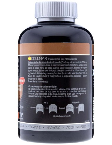 Drasanvi Collmar Colageno Marino Masticable Con Sabor Galleta 180Comp