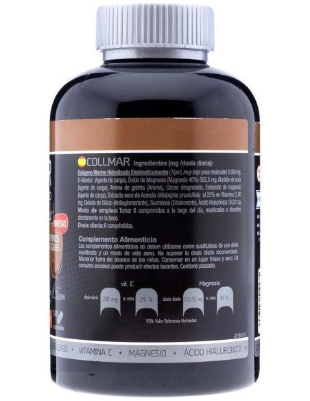 Drasanvi Collmar Colageno Marino Masticable Con Sabor Galleta 180Comp
