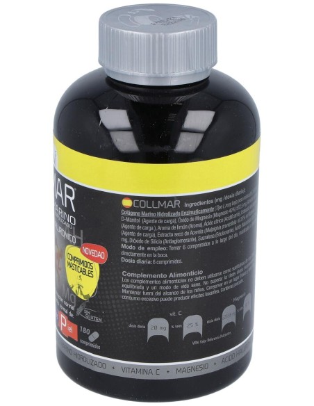 Drasanvi Collmar® Colágeno Marino + Magnesio Sabor Limón 180Comp