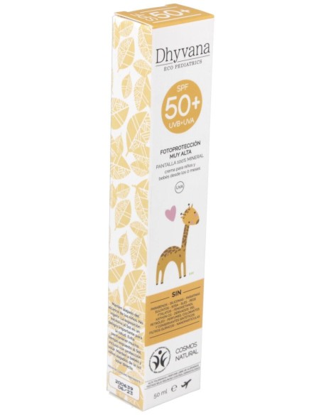 Protector Solar Dhyvana Eco Pediatrics® Spf50+