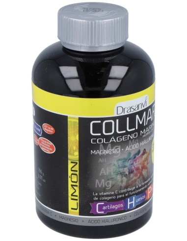 Drasanvi Collmar® Colágeno Marino + Magnesio Sabor Limón 180Comp