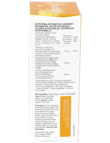 Altrient Vitamina C Liposomal 30Sbrs.
