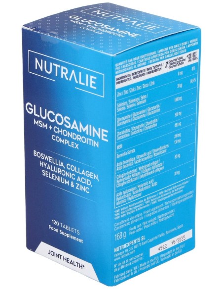 Glucosamina Msm + Condroitina Complex 120Cap.