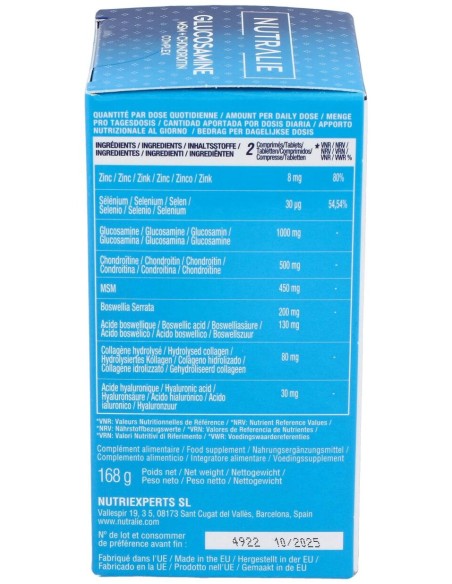 Glucosamina Msm + Condroitina Complex 120Cap.