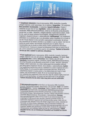 Glucosamina Msm + Condroitina Complex 120Cap.