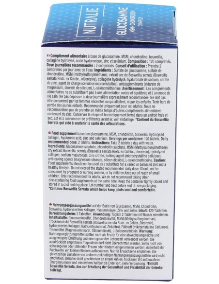 Glucosamina Msm + Condroitina Complex 120Cap.