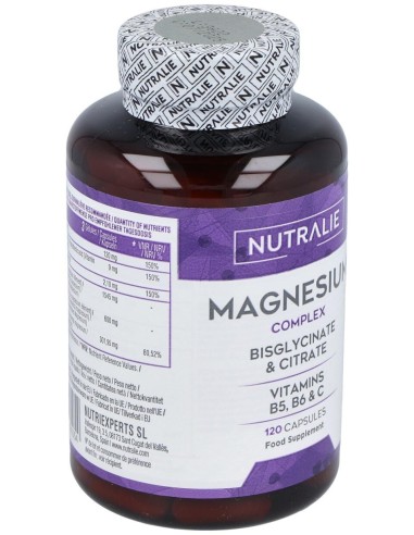 Magnesio Bisglicinato - Citrato Complex 120Cap.