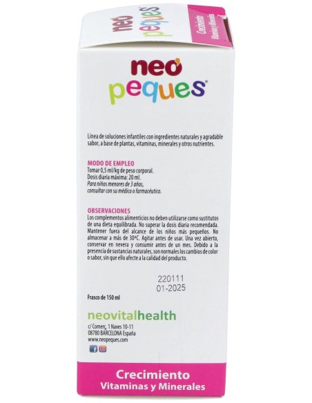 Neovital Neo Peques Crecimiento 150Ml
