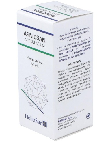 Heliosa Arnicsan Articulabium Gotas Oral 50Ml