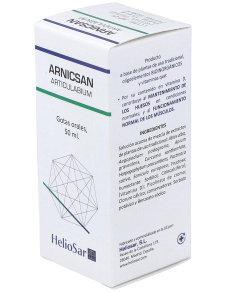 Heliosa Arnicsan Articulabium Gotas Oral 50Ml