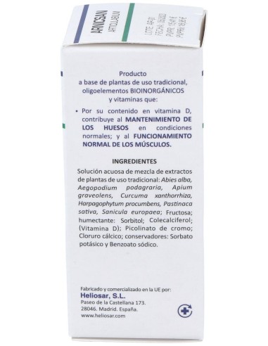 Heliosa Arnicsan Articulabium Gotas Oral 50Ml
