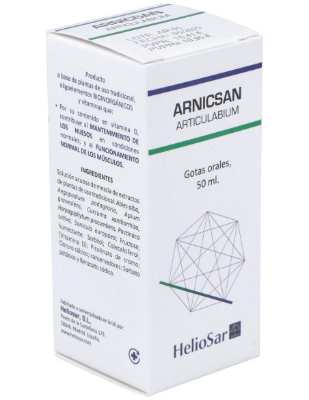 Heliosa Arnicsan Articulabium Gotas Oral 50Ml