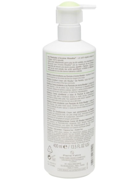 A-Derma Exomega Control Crema Emoliente, 400 Ml