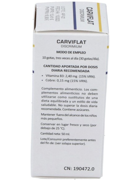Heliosar Carviflat Discrimium 50Ml