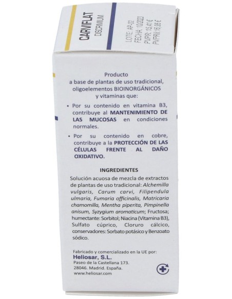 Heliosar Carviflat Discrimium 50Ml