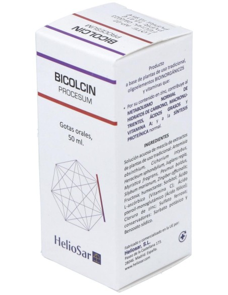 Heliosar Bicolcin Procesum Solucion Oral 50Ml