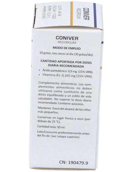 Heliosar Coniver Recordum Gotas 50Ml