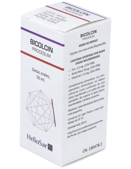 Heliosar Bicolcin Procesum Solucion Oral 50Ml