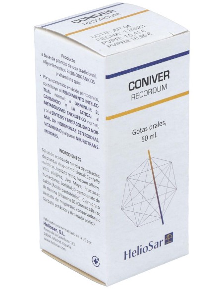 Heliosar Coniver Recordum Gotas 50Ml