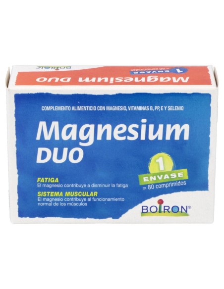 Boiron Magnesium Duo, 80 Comprimidos