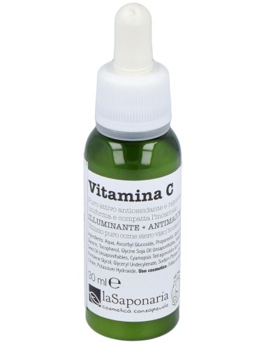 La Saponeria Artigiana Vitamina C Activa Pura Cosmetico 30Ml