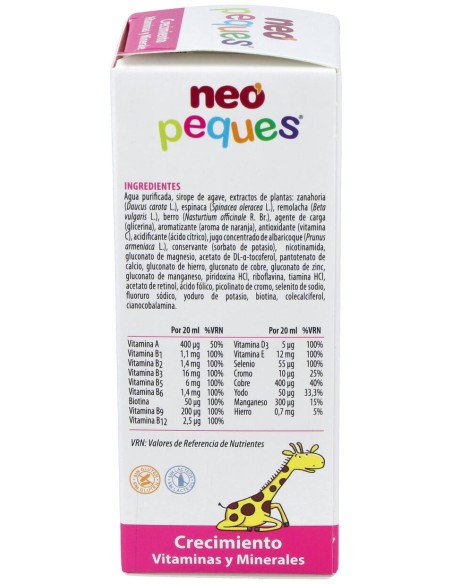 Neovital Neo Peques Crecimiento 150Ml