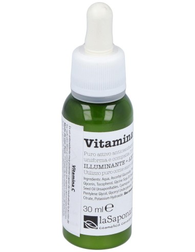 La Saponeria Artigiana Vitamina C Activa Pura Cosmetico 30Ml
