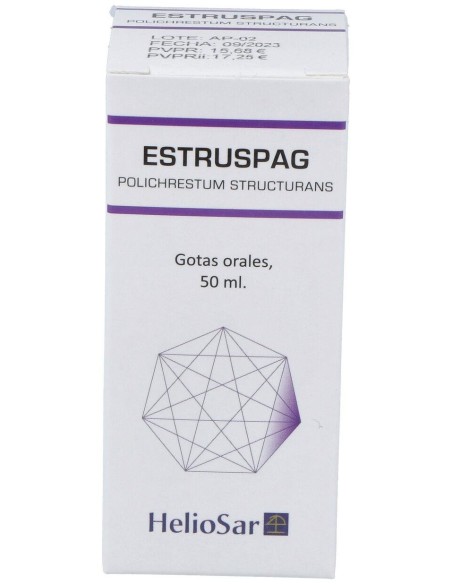Heliosar Estruspag Polichrestum Structurans Solución Oral 50Ml