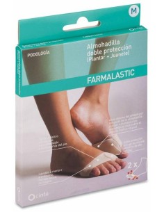 Farmalastic Podo Almohadilla Doble Protección Talla M 2Uds