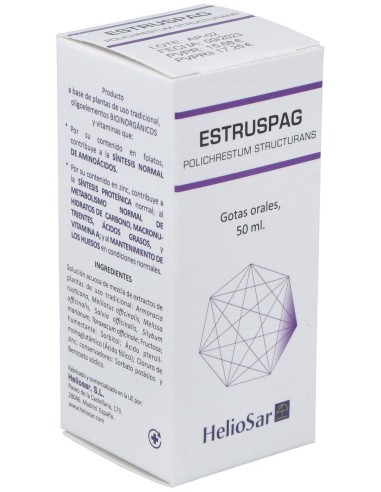 Heliosar Estruspag Polichrestum Structurans Solución Oral 50Ml