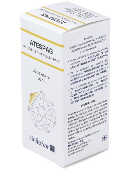 Atespag Polichrestum Atemperans 50Ml.