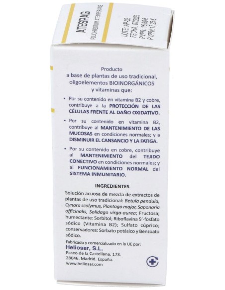 Atespag Polichrestum Atemperans 50Ml.