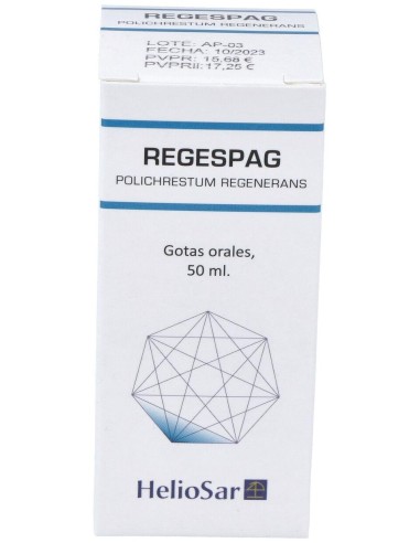 Heliosar Regespag Polichrestum 50Ml